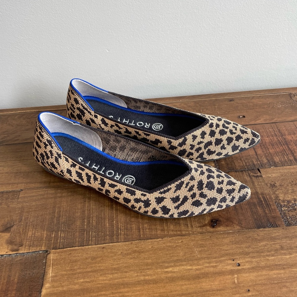 Rothy's Leopard The Point 8